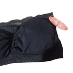 Anemone  Gray Lace Strapless Padded Ruched Bandeau Women Sz OS Photo 2