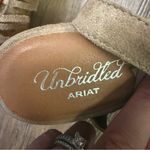 Ariat Unbridled by Beaded Tan Wedge Sandals 8 Photo 5