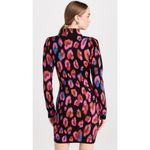 Farm Rio Printed Mini Iridescent Leopards Sweater Dress Photo 3