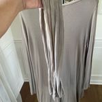 NWT Catherine Lillywhite Taupe Tunic Knit Top with Scarf XL Tan Photo 5