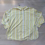 Torrid NWT Drop Shoulder Shirt SZ 2 Daydream Stripe 43420637 Butter Yellow Photo 0