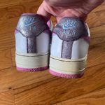 Nike Women's  Air Force 1 Low '07 White Cool Rose Aubergine Sz‎ 8 2008 315115-161 Photo 3