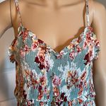 Sim & Sam NWT  Ruched Floral Dress Spaghetti Straps Photo 2