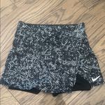 Nike Women's Black Patterned Skirt with spankies underneath Photo 0