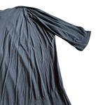 Alice + Olivia  Base Dark Grey Stretch Dress Cowl Neck 3/4 Sleeves Size Medium Photo 8