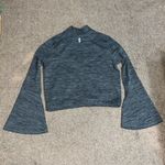 Free People  Movement Off The Grid Jacket Flare‎ Sleeve Charcoal Combo Medium Photo 5
