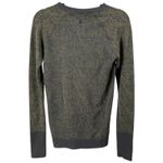 Lululemon Atheltica Speckled Knit Long Sleeve Athletic Sweater Top Women's 6 Photo 4