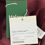 Halara  Ultra Sculpt Legging Small Burgundy Wine Compression Athletic Scrunch NWT Photo 5