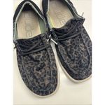 Hey Dude Shoes Wendy Sox Leo Brown Women’s Size 6 Slip On Loafer Fabric Leopard Photo 11