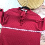 Givenchy Vintage 1980’s  sport red neck‎ tie sweater Photo 6