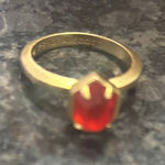 Kendra Scott  Gold Ring with July Birthstone Photo 0