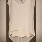 Italian White Layered Blouse Tank Top Women's Sz unknown Size M Photo 0