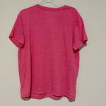 Mattel Barbie Graphic T Shirt Short Sleeve Car Velvet Print Tee pink Women’s XL Photo 2