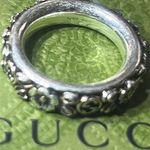 Gucci Interlocking G Flower Ring Ag925 Photo 4