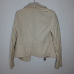 Vince goat leather cream jacket Photo 5
