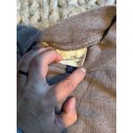 Universal Threads Universal thread rib knit sweatshirt oatmeal, light brown size large Photo 1