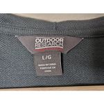 Outdoor Research Feedback Flannel Hoody Button Front Shirt Green Womens Size L Size L Photo 2