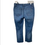 Jessica Simpson  distressed raw hem cropped size 28 jeans. Photo 2