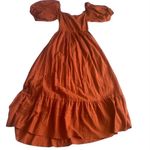 ASTR ARIZONA PUFF SLEEVE CUTOUT MIDI DRESS Photo 3