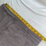 prAna shorts flat front back/front pockets button/zip closure size 12 Photo 2