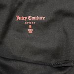 Juicy Couture  Black Sport Leggings with Athletic Stripes Size M Photo 3