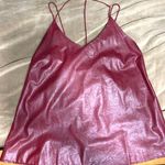 YA Los Angeles Maroon Leather Tank Photo 0