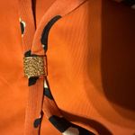 Anthropologie  Vibrant Orange Fabric Photo 4