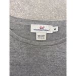 Vineyard Vines  fringe sleeve sweater xs‎ gray Photo 3