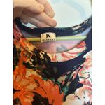 Jessekae Fall Maxi 3/4 Sleeve Maxi Swing Dress Designer Size Medium Black Photo 2