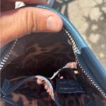 B. Makosky Turquoise Leather Crossbody Blue Photo 5