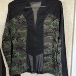 Jessica Simpson Camp Mesh Zip Up Workout Top Photo 1