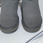 UGG  Women's Classic Mini Fluff High-Low Boot in Gray-Blue Size 9 Photo 4