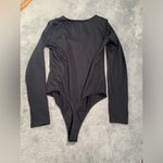 Abercrombie & Fitch soft collection bodysuit black small long sleeve Photo 7