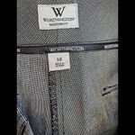 Worthington Modern Fit Black & White Bermuda Shorts Size 10 Photo 3