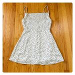 Lulus ★ NWT Lulu’s Spot in My Heart White Polka Dot Satin Cowl Neck Mini Dress ★ Photo 6