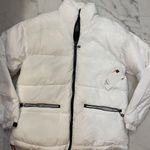 Sports Illustrated Mens White Puffer‎ Jacket Winter Coat Size Medium NWT Photo 0