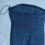 PacSun Navy blue sparkly tube top Photo 3