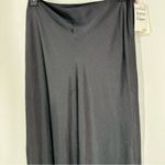 Open Edit  Nordstrom Black Pull On Maxi Skirt Contemporary Date Night Size S NWT Photo 4