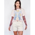 NWOT Pink Janis Joplin Concert Detroit Tigers Graphic T Photo 2