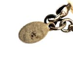 Vintage Donna Dressler White Art Glass Mother of Pearl Beaded Necklace Photo 6