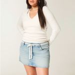 Hollister  Jean skirt with bow Photo 1