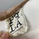 PPLA  Petra Tan & White Tie Dye Cold Shoulder Long Sleeve Top Large Photo 3