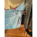 zac & rachel nwt blue with cherry blossom design bouse top womens plus 2xl Size XXL Photo 4