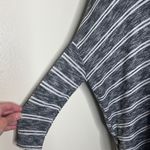 Anthropologie Postmark Turtleneck Sweater SMALL Dolman Jersey Stripe Relaxed Fit Photo 2