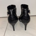 Unisa NWOT  Black Peep Toe Ankle Booties Photo 8