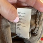 We The Free Free People  Cowl Neck Tank Top Slouchy Boho Brown Tan Distress Boxy Photo 3