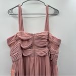 Birdy Grey  Elsye Sleeveless Cut Out Mesh‎ Bridesmaid Dress in Dusty Rose Sz XXL Photo 6