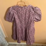 Tuckernuck NWT Hyacinth House  Lilac Floral Zip Front Ellie Mini Dress Photo 6