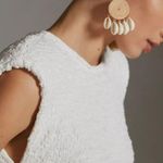 Anthropologie NWT! Anthro Sabina Musayev Bamboo Cut Out Mini Dress Size XL Photo 5