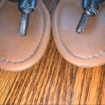 Lucky Brand Caryl Pewter Metallic Leather Sandals size 7 Photo 3